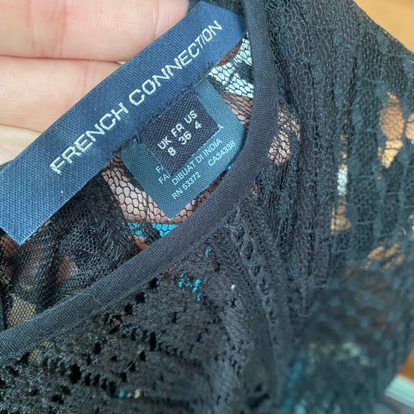 French Connection Black Cocktail Dress - Picture 7 of 9